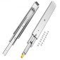 VEVOR 1 Pair Full Extension Slides συρταριών 16 18 20 24 30 35 37.4 59 24 32 36 40 48 60 in, 500 lbs Load Capacity Locking Slides συρταριών, ρουλεμάν με Lock Side Raunt Drlideil