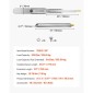 VEVOR 1 Pair Full Extension Slides συρταριών 18 20 22 28 30 32 36 38 40 44 48 52 56 60 in, 500 lbs Χωρητικότητα φορτίου Κλείδωμα συρταριών συρταριών, ρουλεμάν με πλευρική βάση κλειδαριάς Drail