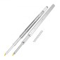 VEVOR 1 Pair Full Extension Slides συρταριών 18 20 22 28 30 32 36 38 40 44 48 52 56 60 in, 500 lbs Χωρητικότητα φορτίου Κλείδωμα συρταριών συρταριών, ρουλεμάν με πλευρική βάση κλειδαριάς Drail