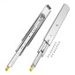 VEVOR 1 Pair Full Extension Slides συρταριών 18 20 22 28 30 32 36 38 40 44 48 52 56 60 in, 500 lbs Χωρητικότητα φορτίου Κλείδωμα συρταριών συρταριών, ρουλεμάν με πλευρική βάση κλειδαριάς Drail