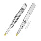 VEVOR 1 Pair Full Extension Slides συρταριών 18 20 22 28 30 32 36 38 40 44 48 52 56 60 in, 500 lbs Χωρητικότητα φορτίου Κλείδωμα συρταριών συρταριών, ρουλεμάν με πλευρική βάση κλειδαριάς Drail