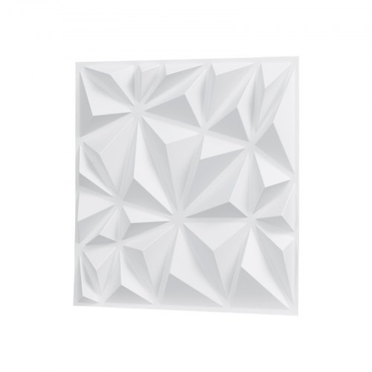 VEVOR 3D πάνελ τοίχου, 33-συσκευασία 11,81 x 11,81 σε PVC πλακάκια μινιμαλιστικής τέχνης μοντέρνας τέχνης, πάνελ τοίχου με κάλυψη 32 τετραγωνικών μέτρων, εσωτερική διακόσμηση σπιτιού για οροφή, υπνοδωμάτιο, σαλόνι και αίθουσα παιχνιδιών, Λευκό ματ