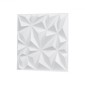 VEVOR 3D πάνελ τοίχου, 33-συσκευασία 11,81 x 11,81 σε PVC πλακάκια μινιμαλιστικής τέχνης μοντέρνας τέχνης, πάνελ τοίχου με κάλυψη 32 τετραγωνικών μέτρων, εσωτερική διακόσμηση σπιτιού για οροφή, υπνοδωμάτιο, σαλόνι και αίθουσα παιχνιδιών, Λευκό ματ