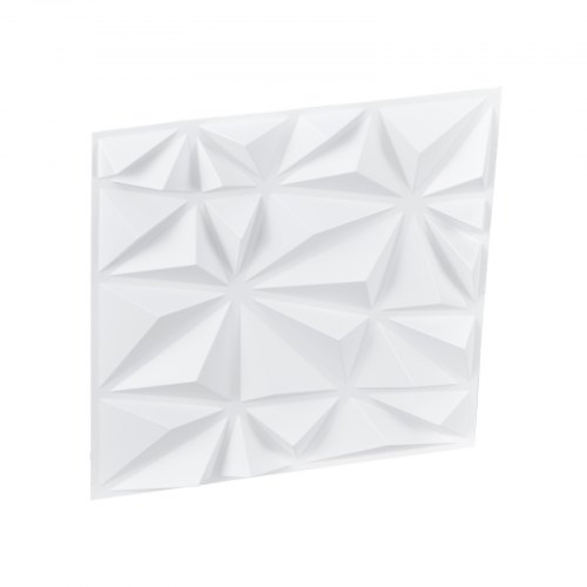 VEVOR 3D πάνελ τοίχου, 33-συσκευασία 11,81 x 11,81 σε PVC πλακάκια μινιμαλιστικής τέχνης μοντέρνας τέχνης, πάνελ τοίχου με κάλυψη 32 τετραγωνικών μέτρων, εσωτερική διακόσμηση σπιτιού για οροφή, υπνοδωμάτιο, σαλόνι και αίθουσα παιχνιδιών, Λευκό ματ