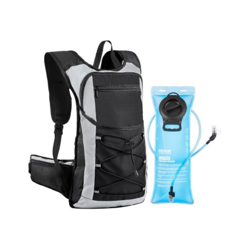 Σακίδιο πλάτης VEVOR Hydration, 15L Insulated Hydration Pack Σακίδιο πλάτης με 3L TPU Water Bladder, Hiking Water Backpack with Storage for Men Women, Hydro Water Daypack for Hiking Runnin Hiking Cycling Camping