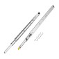 VEVOR 1 Pair Full Extension Slides συρταριών 16 18 20 24 30 35 37.4 59 24 32 36 40 48 60 in, 250 lbs Load Capacity Locking Slides συρταριών, ρουλεμάν με πλευρική βάση κλειδαριάς Drlideil