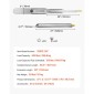 VEVOR 1 Pair Full Extension Slides συρταριών 18 20 22 28 30 32 36 38 40 44 48 52 56 60 in, 500 lbs Χωρητικότητα φορτίου Κλείδωμα συρταριών συρταριών, ρουλεμάν με πλευρική βάση κλειδαριάς Drail
