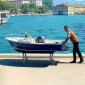 VEVOR Watercraft PWC Dolly, χωρητικότητα φόρτωσης 1800 lbs, jet Ski Stand PWC Cart for Moving Watercraft, Fixed Bunk with 4 Casters & 2 Brakes, Heavy-Duty Jet Ski Cart for Kayaks, Hovercrafts, Speedboats