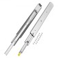 VEVOR 1 Pair Full Extension Slides συρταριών 16 18 20 24 30 35 37.4 59 24 32 36 40 48 60 in, 500 lbs Load Capacity Locking Slides συρταριών, ρουλεμάν με Lock Side Raunt Drlideil