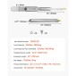 VEVOR 1 Pair Full Extension Slides συρταριών 18 20 22 28 30 32 36 38 40 44 48 52 56 60 in, 500 lbs Χωρητικότητα φορτίου Κλείδωμα συρταριών συρταριών, ρουλεμάν με πλευρική βάση κλειδαριάς Drail