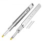 VEVOR 1 Pair Full Extension Slides συρταριών 18 20 22 28 30 32 36 38 40 44 48 52 56 60 in, 500 lbs Χωρητικότητα φορτίου Κλείδωμα συρταριών συρταριών, ρουλεμάν με πλευρική βάση κλειδαριάς Drail