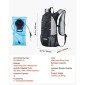 Σακίδιο πλάτης VEVOR Hydration με 2L TPU Water Bladder, Σακίδιο πλάτης Hydration Pack, Ελαφρύ σακίδιο νερού πεζοπορίας για άνδρες γυναίκες, Hydro Water Daypack για πεζοπορία, τρέξιμο, ποδηλασία, κάμπινγκ & Rave