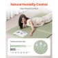 VEVOR Japanese Tatami Mat, King Size Πτυσσόμενο Γιαπωνέζικο Στρώμα Tatami ( Natural Rush Grass ), Ιαπωνικό στρώμα δαπέδου με υποστήριξη & φρέσκο ​​άρωμα, στρώμα Futon για διαλογισμό ύπνου γιόγκα