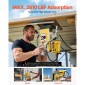 VEVOR Magnetic Drill, 1400W Motor 1.6 in Boring Diameter, 2810 lbf Portable Electric Mag Drill Press, with 11 Coring Bits, 800 RPM Speed, Drilling Machine for Metal Surface, Home Improvement Industry