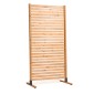 VEVOR Wooden Privacy Screen, 36" W x 76" H Outdoor Privacy Screen, Freestanding Wood Privacy Panel with Stand, Διακοσμητικό Patio Privacy Screen, Outdoor Divider for Balcony Patio Lawn Garden