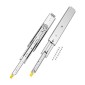 VEVOR 1 Pair Full Extension Slides συρταριών 18 20 22 28 30 32 36 38 40 44 48 52 56 60 in, 500 lbs Χωρητικότητα φορτίου Κλείδωμα συρταριών συρταριών, ρουλεμάν με πλευρική βάση κλειδαριάς Drail