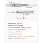 VEVOR 1 Pair Full Extension Slides συρταριών 18 20 22 28 30 32 36 38 40 44 48 52 56 60 in, 500 lbs Χωρητικότητα φορτίου Κλείδωμα συρταριών συρταριών, ρουλεμάν με πλευρική βάση κλειδαριάς Drail