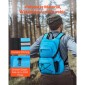 Σακίδιο πλάτης VEVOR Hydration, 25L Insulated Hydration Pack Σακίδιο πλάτης με 2L TPU Water Bladder, Hiking Water Backpack with Storage για άνδρες Γυναίκες, Hydro Water Daypack για Πεζοπορία Running Ποδηλασία Κάμπινγκ