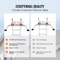 VEVOR Ladder Stabilizer, Extension Ladder Standoff, Heavy Duty Wing Span/Wall Ladder εξαρτήματα για υδρορροή οροφής, εύκολο στη χρήση & ευρεία προσαρμοστικότητα & αντιολισθητικά πόδια από καουτσούκ, 330 lbs Βαθμολογία βάρους
