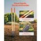 VEVOR Post Hole Digger, Heavy Duty Post Hole Digger με ξύλινη λαβή, Manual Hole Digger με σήμανση κλίμακας και μεταλλική λεπίδα, Post Hole Digger Tool for Digging Yard Work Gardening Outdoor, 57,5 ​​ιντσών