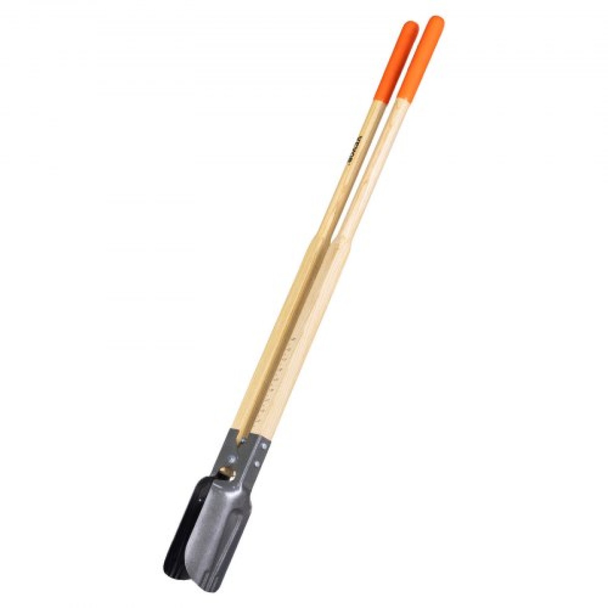 VEVOR Post Hole Digger, Heavy Duty Post Hole Digger με ξύλινη λαβή, Manual Hole Digger με σήμανση κλίμακας και μεταλλική λεπίδα, Post Hole Digger Tool for Digging Yard Work Gardening Outdoor, 57,5 ​​ιντσών