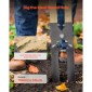 VEVOR Post Hole Digger, Heavy Duty Post Hole Digger με ξύλινη λαβή, Manual Hole Digger με σήμανση κλίμακας και μεταλλική λεπίδα, Post Hole Digger Tool for Digging Yard Work Gardening Outdoor, 57,5 ​​ιντσών