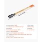VEVOR Post Hole Digger, Heavy Duty Post Hole Digger με ξύλινη λαβή, Manual Hole Digger με σήμανση κλίμακας και μεταλλική λεπίδα, Post Hole Digger Tool for Digging Yard Work Gardening Outdoor, 57,5 ​​ιντσών