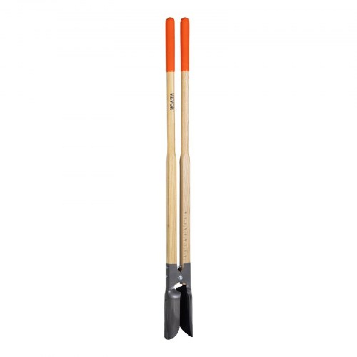 VEVOR Post Hole Digger, Heavy Duty Post Hole Digger με ξύλινη λαβή, Manual Hole Digger με σήμανση κλίμακας και μεταλλική λεπίδα, Post Hole Digger Tool for Digging Yard Work Gardening Outdoor, 57,5 ​​ιντσών