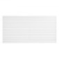 Επένδυση τοίχου VEVOR slat, 8 x 4 ft, PVC πλάκα γκαράζ με αξεσουάρ, λευκή πλάκα τοίχου Εύκολη εγκατάσταση, ρυθμιζόμενο πάνελ πλάκας με δομή ζεύξης & κοπή DIY, Ταιριάζει για αποθήκευση και οθόνη
