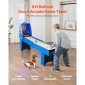 VEVOR 8' Roll and Score Classic Arcade Game Table, Arcade Machine Indoor με Ηλεκτρονικό Σκόρερ, Ήχος, Αυτόματη Επιστροφή Μπάλας για Ενήλικες Παιδιά Οικογενειακή αναψυχή παιχνιδιών Αίθουσα Σε 4 B όλα