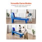 VEVOR 8' Roll and Score Classic Arcade Game Table, Arcade Machine Indoor με Ηλεκτρονικό Σκόρερ, Ήχος, Αυτόματη Επιστροφή Μπάλας για Ενήλικες Παιδιά Οικογενειακή αναψυχή παιχνιδιών Αίθουσα Σε 4 B όλα