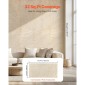 VEVOR 3D πάνελ τοίχου, 4 Pack 48 x 24 σε PU Πλακάκια τέχνης τοίχου απομίμηση φυσικής πέτρας, πάνελ τοίχου με κάλυψη 32 τετραγωνικών μέτρων, Εσωτερική διακόσμηση σπιτιού για οροφή, υπνοδωμάτιο, σαλόνι και gaming room, Stone Yellow