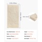 VEVOR 3D πάνελ τοίχου, 4 Pack 48 x 24 σε PU Πλακάκια τέχνης τοίχου απομίμηση φυσικής πέτρας, πάνελ τοίχου με κάλυψη 32 τετραγωνικών μέτρων, Εσωτερική διακόσμηση σπιτιού για οροφή, υπνοδωμάτιο, σαλόνι και gaming room, Stone Yellow