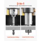 VEVOR Magnetic Drill, 1400W Motor 2 in Boring Diameter, 2922 lbf Portable Electric Mag Drill Press, 0-750 RPM Μεταβλητή ταχύτητα, Μηχανή διάτρησης για μεταλλική επιφάνεια, βιομηχανική και οικιακή βελτίωση