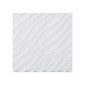 VEVOR 3D πάνελ τοίχου, 12-συσκευασία 19,7 x 19,7 σε PVC πλακάκια μινιμαλιστικών κυμάτων μοντέρνας τέχνης, πάνελ τοίχου κάλυψης 32 τετραγωνικών μέτρων, Εσωτερική διακόσμηση σπιτιού για οροφή, υπνοδωμάτιο, σαλόνι και αίθουσα παιχνιδιών, Λευκό ματ