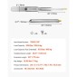 VEVOR 1 Pair Full Extension Slides συρταριών 18 20 22 28 30 32 36 38 40 44 48 52 56 60 in, 500 lbs Χωρητικότητα φορτίου Κλείδωμα συρταριών συρταριών, ρουλεμάν με πλευρική βάση κλειδαριάς Drail