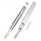 VEVOR 1 Pair Full Extension Slides συρταριών 18 20 22 28 30 32 36 38 40 44 48 52 56 60 in, 500 lbs Χωρητικότητα φορτίου Κλείδωμα συρταριών συρταριών, ρουλεμάν με πλευρική βάση κλειδαριάς Drail