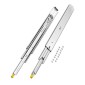 VEVOR 1 Pair Full Extension Slides συρταριών 18 20 22 28 30 32 36 38 40 44 48 52 56 60 in, 500 lbs Χωρητικότητα φορτίου Κλείδωμα συρταριών συρταριών, ρουλεμάν με πλευρική βάση κλειδαριάς Drail
