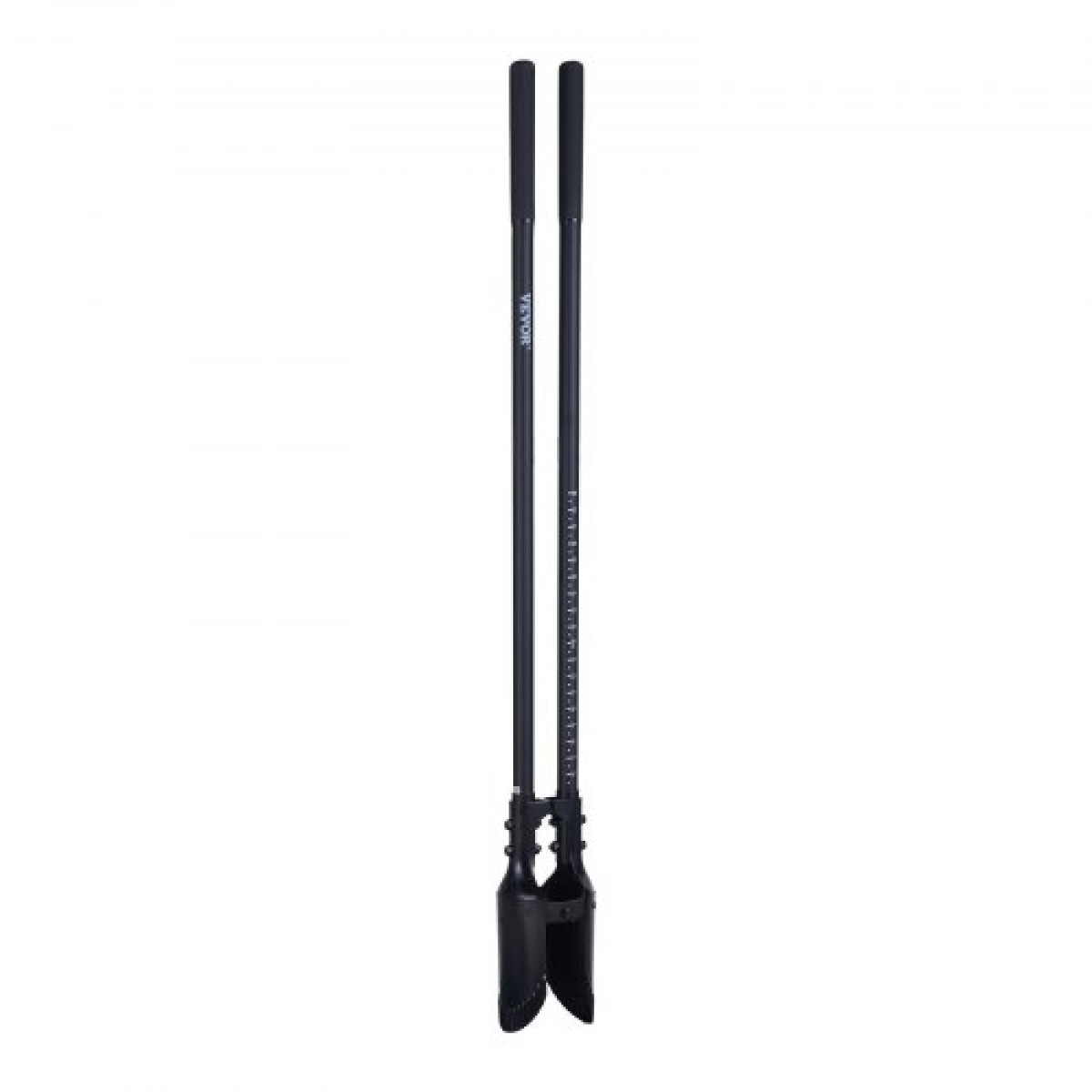 VEVOR Post Hole Digger, Heavy Duty Post Hole Digger με λαβή Fiberglass, Manual Hole Digger με σήμανση κλίμακας και μεταλλική λεπίδα, Post Hole Digger Tool για σκάψιμο κηπουρικής και εξωτερικού χώρου, 57,5 ​​ιντσών