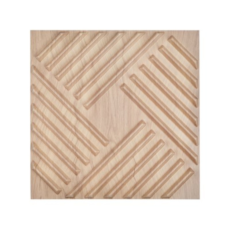 VEVOR 3D πάνελ τοίχου, 12-συσκευασία 19,7 x 19,7 σε PVC μοντέρνας τέχνης μινιμαλιστικά πλακάκια αλατιού, πάνελ τοίχου με κάλυψη 32 τετραγωνικών μέτρων, Εσωτερική διακόσμηση σπιτιού για οροφή, υπνοδωμάτιο, σαλόνι και αίθουσα παιχνιδιών, ανοιχτόχρωμο ξύλο
