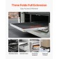 VEVOR 1 Pair Full Extension Slides συρταριών 16 18 20 24 30 35 37.4 59 24 32 36 40 48 60 in, 250 lbs Load Capacity Locking Slides συρταριών, ρουλεμάν με πλευρική βάση κλειδαριάς Drlideil