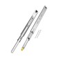 VEVOR 1 Pair Full Extension Slides συρταριών 16 18 20 24 30 35 37.4 59 24 32 36 40 48 60 in, 250 lbs Load Capacity Locking Slides συρταριών, ρουλεμάν με πλευρική βάση κλειδαριάς Drlideil