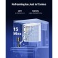 VEVOR Commercial Ice Maker 300 lbs/24 h Αυτοκαθαριζόμενη παγομηχανή - Μόνο κεφαλή