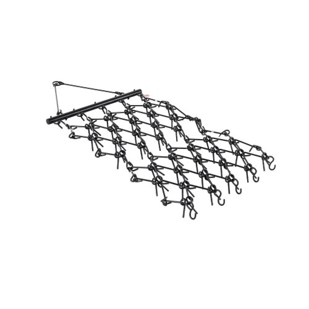VEVOR Drag Harrow 4 x 4 ft Chain Harrow ATV Lawn Rake for Landscape Leveling