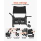 Καρότσι VEVOR Wagon για 4 παιδιά, Push Pull Quad πτυσσόμενο καρότσι με ρυθμιζόμενη λαβή, ζώνη ασφαλείας & αφαιρούμενο κουβούκλιο, καροτσάκι 4 θέσεων για κάμπινγκ, σκούρο γκρι & μαύρο (330LBS Φόρτωση)
