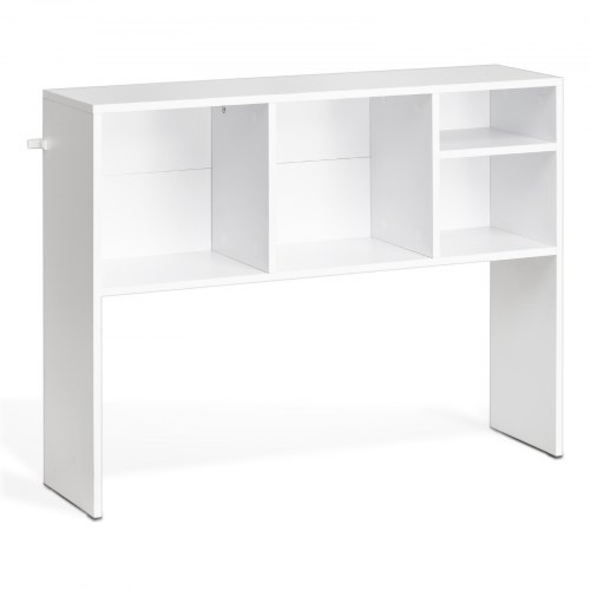 Επιτραπέζιο ράφι VEVOR, 1-Tier Desktop Storage Organizer, 37" x 9,4" x 28,7" ράφι γραφείου αποθήκευσης Ξύλινο ράφι, κάλυμμα επιτραπέζιου ραφιού με αντιολισθητικά πόδια, για γραφείο, σπίτι και κοιτώνα, λευκό