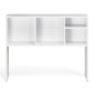 Επιτραπέζιο ράφι VEVOR, 1-Tier Desktop Storage Organizer, 37" x 9,4" x 28,7" ράφι γραφείου αποθήκευσης Ξύλινο ράφι, κάλυμμα επιτραπέζιου ραφιού με αντιολισθητικά πόδια, για γραφείο, σπίτι και κοιτώνα, λευκό