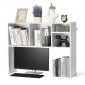 Επιτραπέζιο ράφι VEVOR, 1-Tier Desktop Storage Organizer, 37" x 9,4" x 28,7" ράφι γραφείου αποθήκευσης Ξύλινο ράφι, κάλυμμα επιτραπέζιου ραφιού με αντιολισθητικά πόδια, για γραφείο, σπίτι και κοιτώνα, λευκό