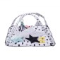 VEVOR Baby Play Gym Mat, Tummy Time Mat με 6 Sensory Toys, Baby Activity Mat με 2 μπάλες αφής & μαλακό ύφασμα για ανάπτυξη αισθητηριακών και κινητικών δεξιοτήτων, βασικό δώρο μωρού για νεογέννητο βρέφος 0-18 μηνών