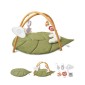 VEVOR Baby Play Gym Mat, Baby Activity Mat με 6 Sensory Toys, Oversize σε σχήμα φύλλου Tummy Time Mat για νεογέννητο βρέφος 0-18 μηνών, βασικό δώρο μωρού για κινητικές δεξιότητες και πρώιμη γνωστική ανάπτυξη